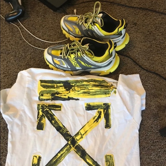 balenciaga track off white